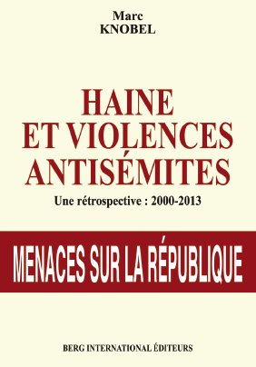 Couverture : Haine et violences antisémites